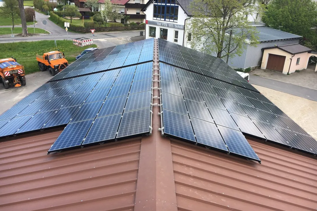 Photovoltaik-Reinigung — Referenzprojekt in Landkreis Selb