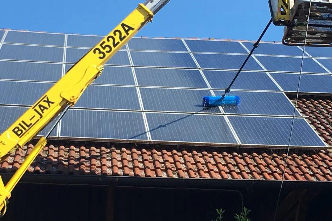 Photovoltaik-Reinigung — Referenzprojekt in Bindlach